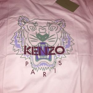 Kenzo tee-shirt size: L white/green